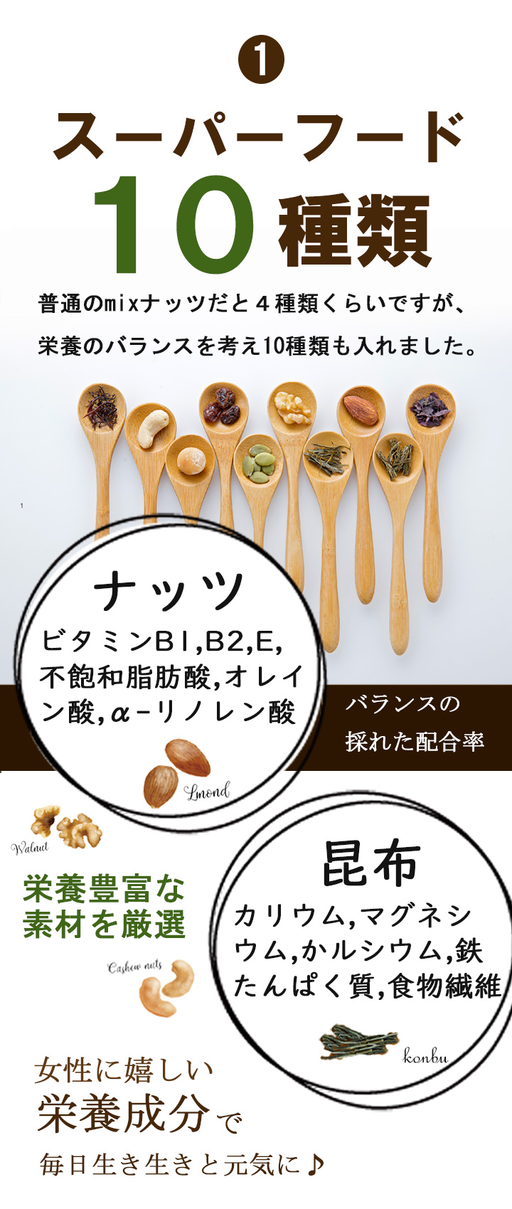 NutsKo〈ナツコ〉400ｇ　昆布村　お徳用　送料無料